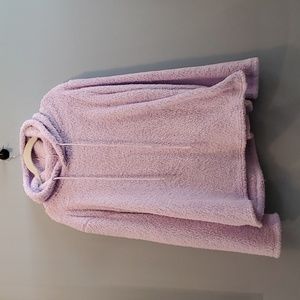 NWOT -Fuzzy Lavender Hoodie XL